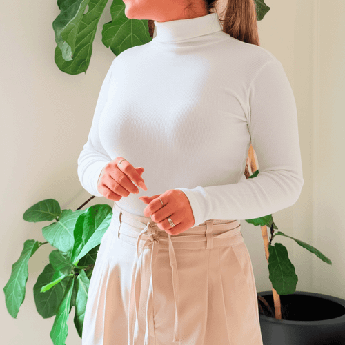 بادی زنانه یقه اسکی جذب