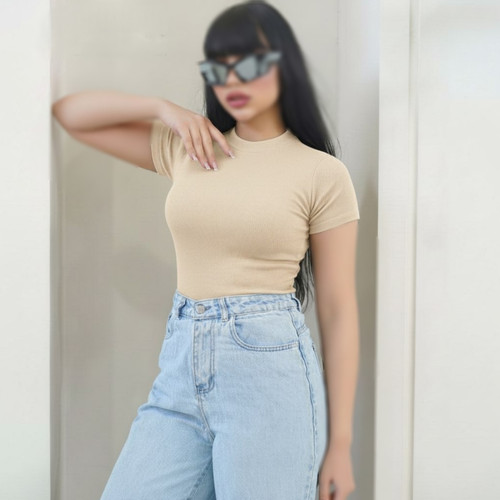 بادی زنانه آستین کوتاه