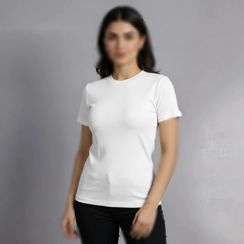 تیشرت کبریتی سایز بزرگ سفید مشکی