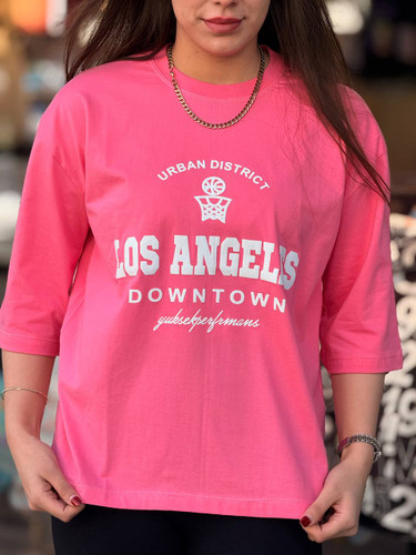 تیشرت مدل باکسی زنانه