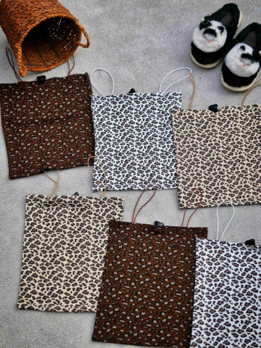 تاپ زنانه پلنگی کبریتی