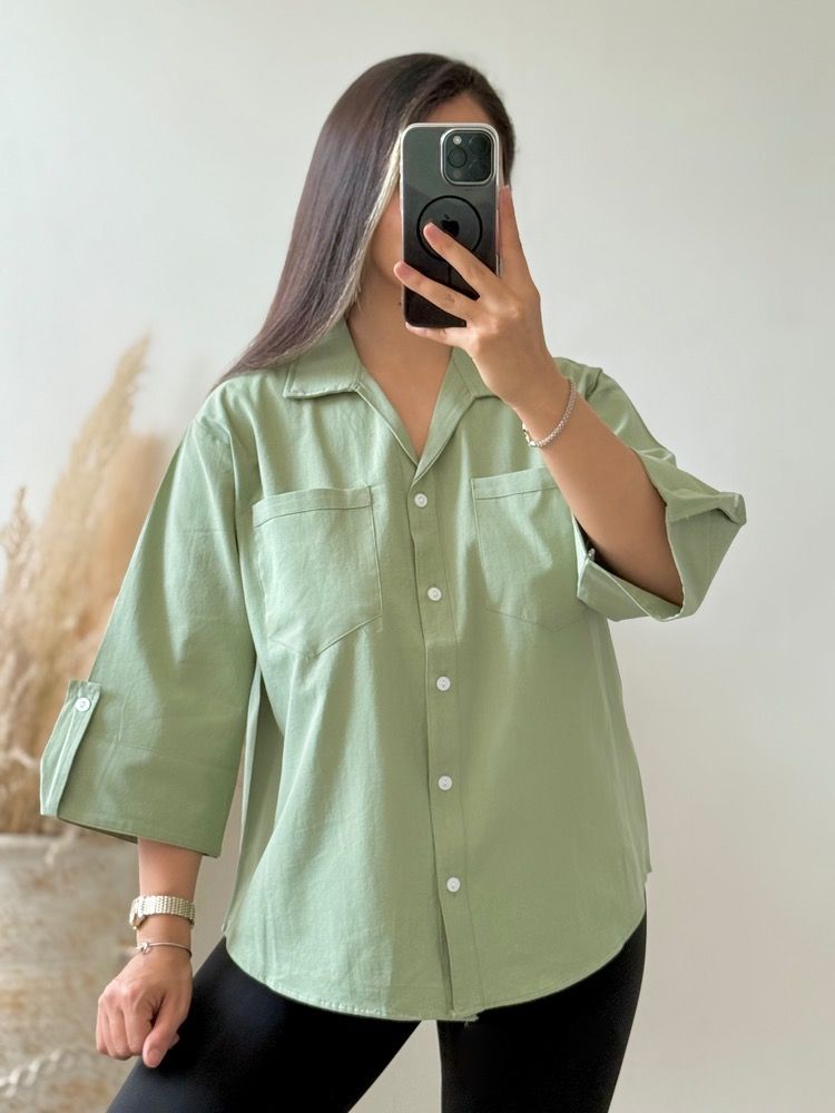 شومیز باکسی زنانه ساده