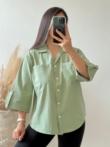 شومیز باکسی زنانه ساده