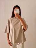 تیشرت ساده بیسیک رنگی زنانه