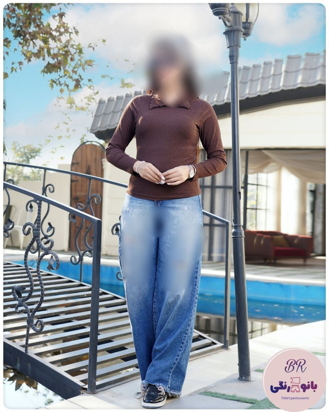 پولوشرت کبریتی آستین دار زنانه